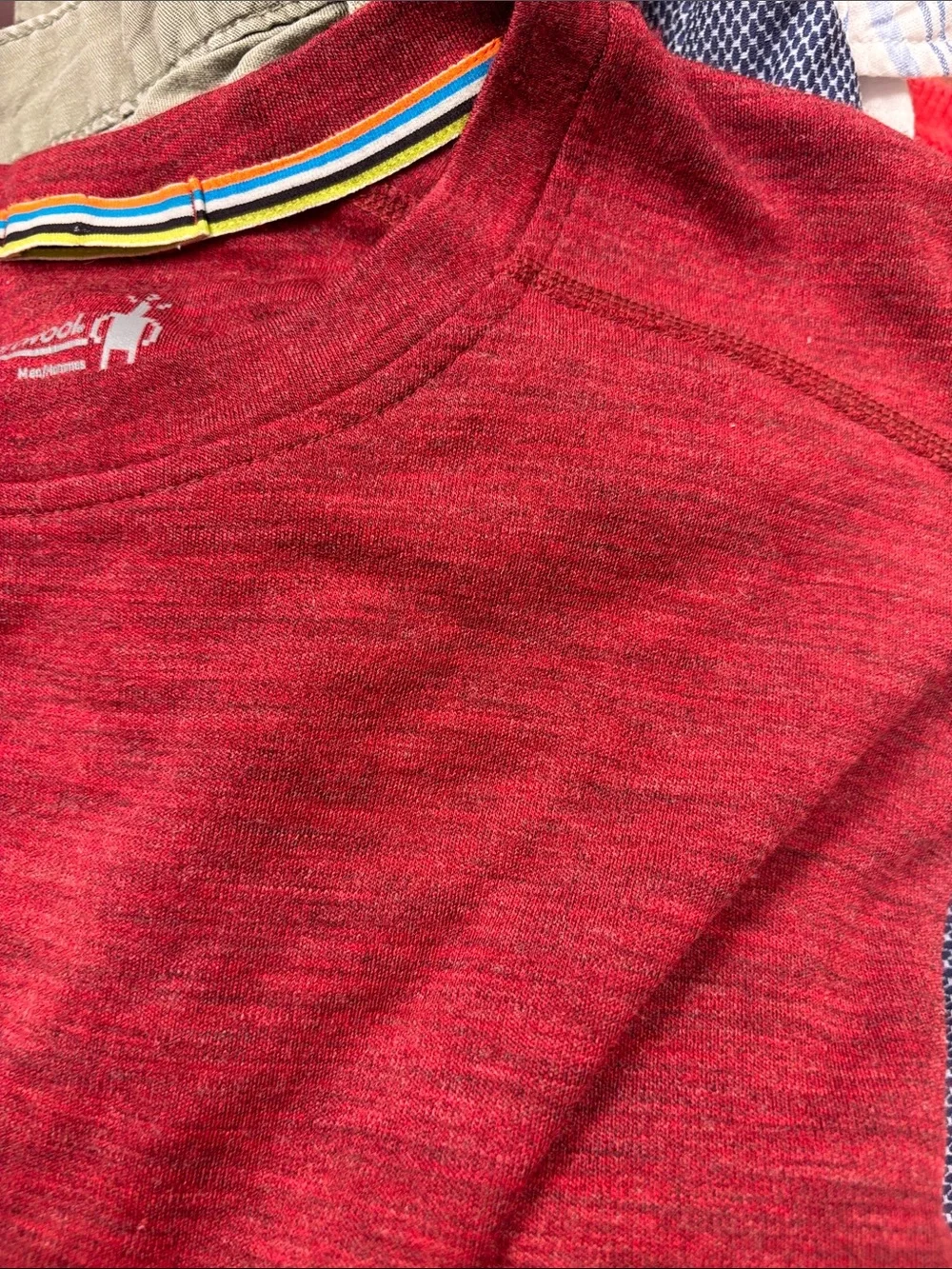 Smartwool crew, L red - Picture 11 of 12